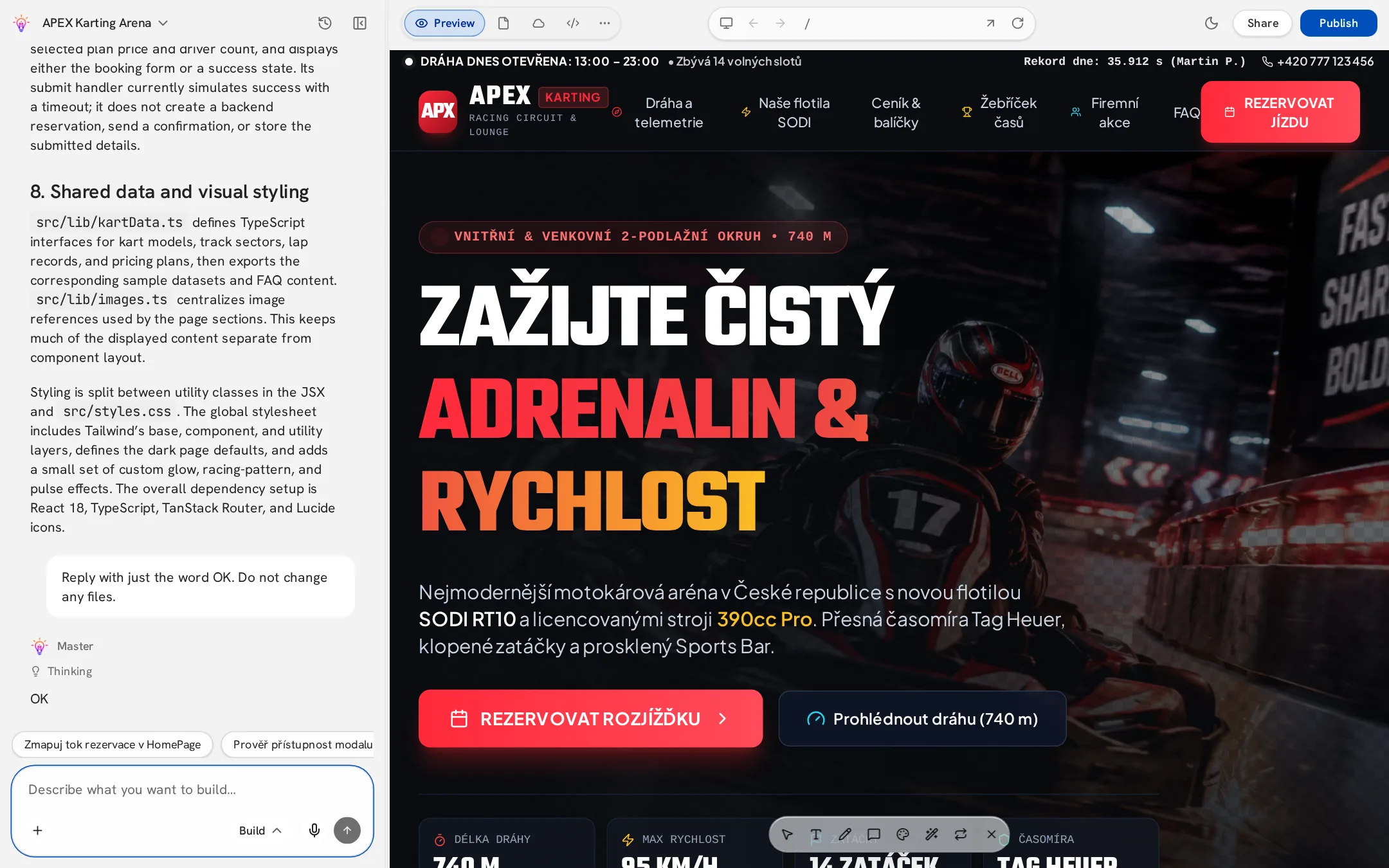 Editor overview